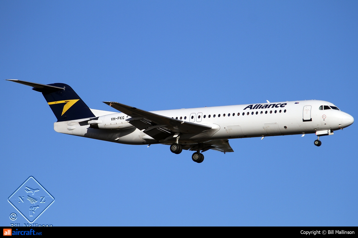 VH-FKG · Fokker 100 · (PER / YPPH)