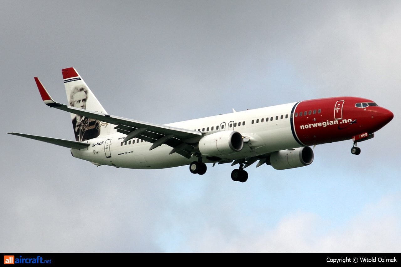 LN-NOB · Boeing 737-8FZ(WL) · (SVG / ENZV)