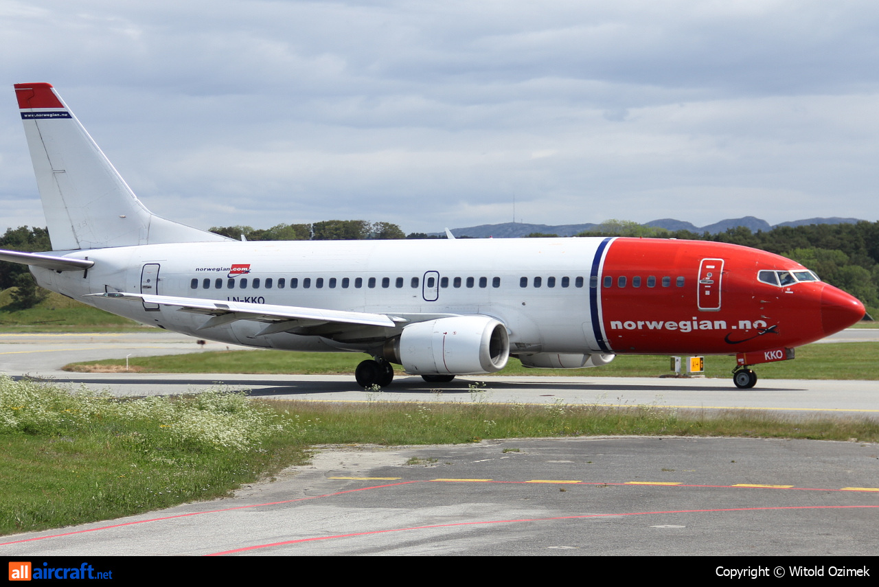 LN-KKO · Boeing 737-3Y0 · (SVG / ENZV)