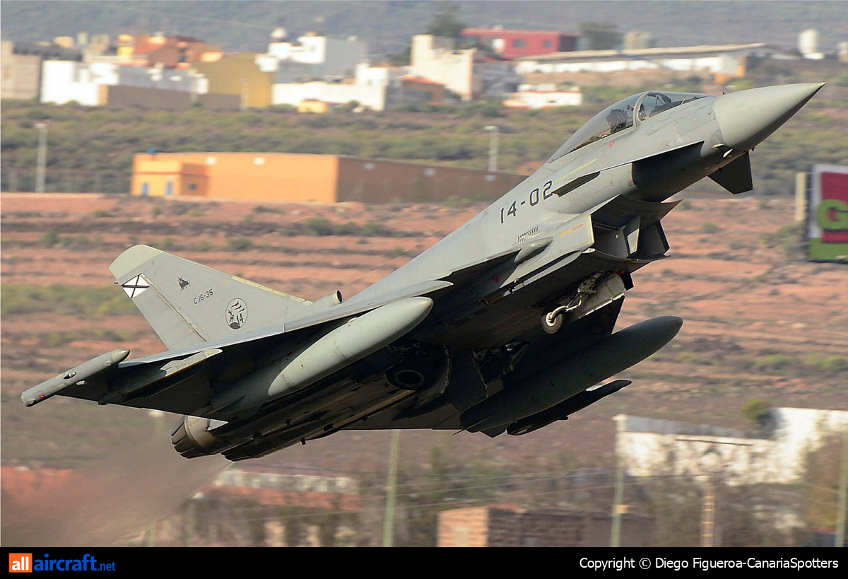 C.16-35 · Eurofighter EF-2000 Typhoon S · (LPA / GCLP)