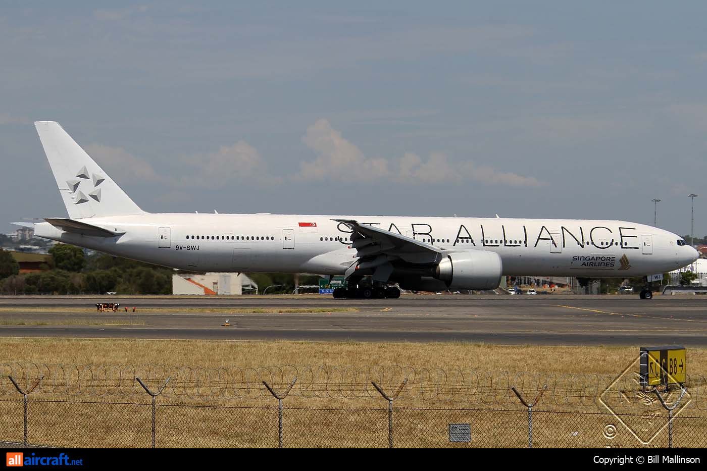 9V-SWJ · Boeing 777-312/ER · (SYD / YSSY)