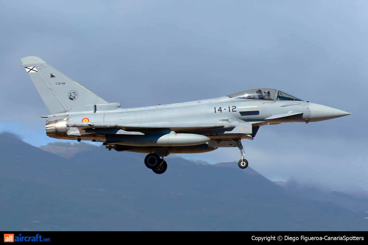 C.16-48 · Eurofighter EF-2000 Typhoon S · (LPA / GCLP)