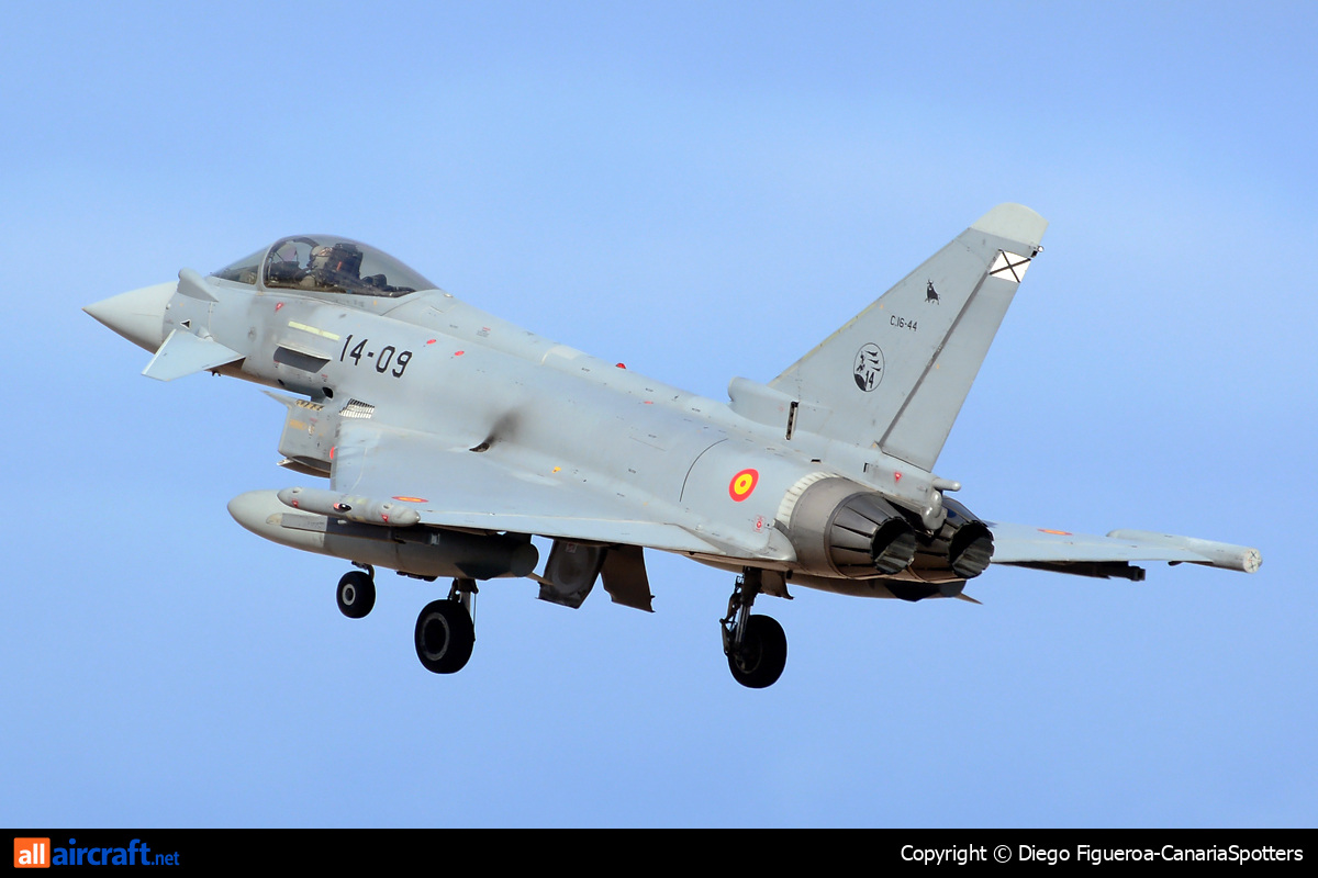 C.16-44 · Eurofighter EF-2000 Typhoon S · (LPA / GCLP)