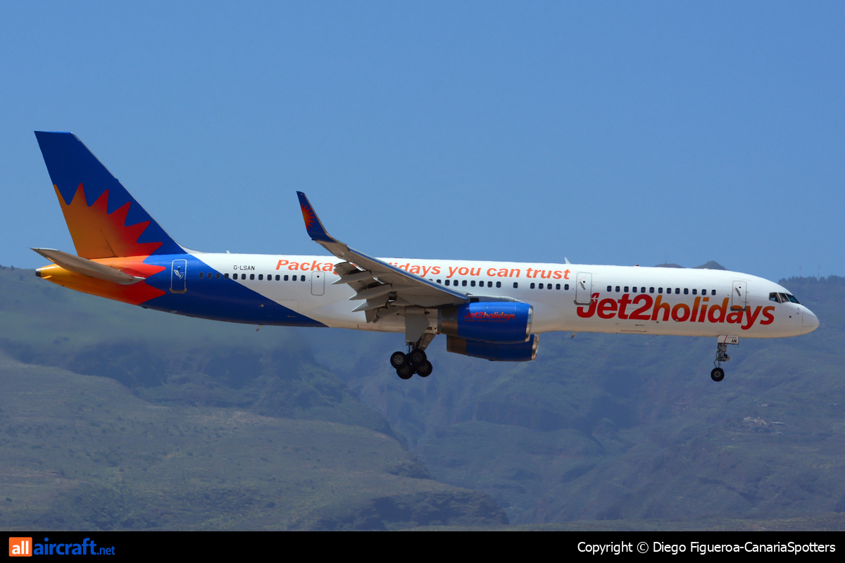 G-LSAN · Boeing 757-2K2(WL) · (LPA / GCLP)