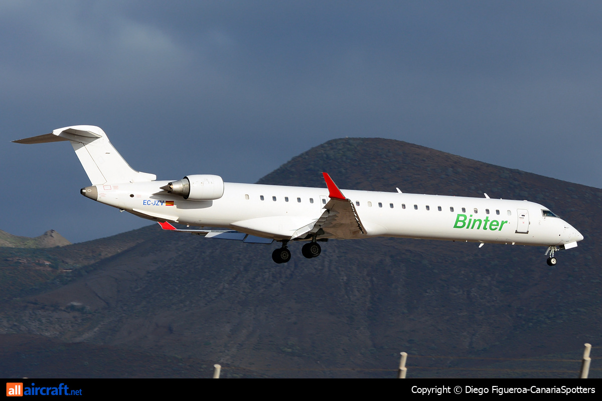 EC-JZV · Bombardier CRJ-900ER · (LPA / GCLP)