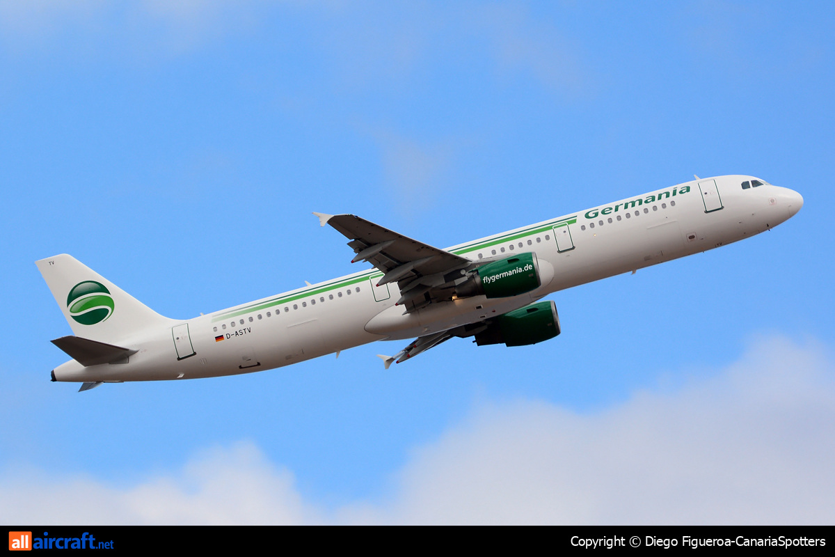 D-ASTV · Airbus A321-211 · (LPA / GCLP)