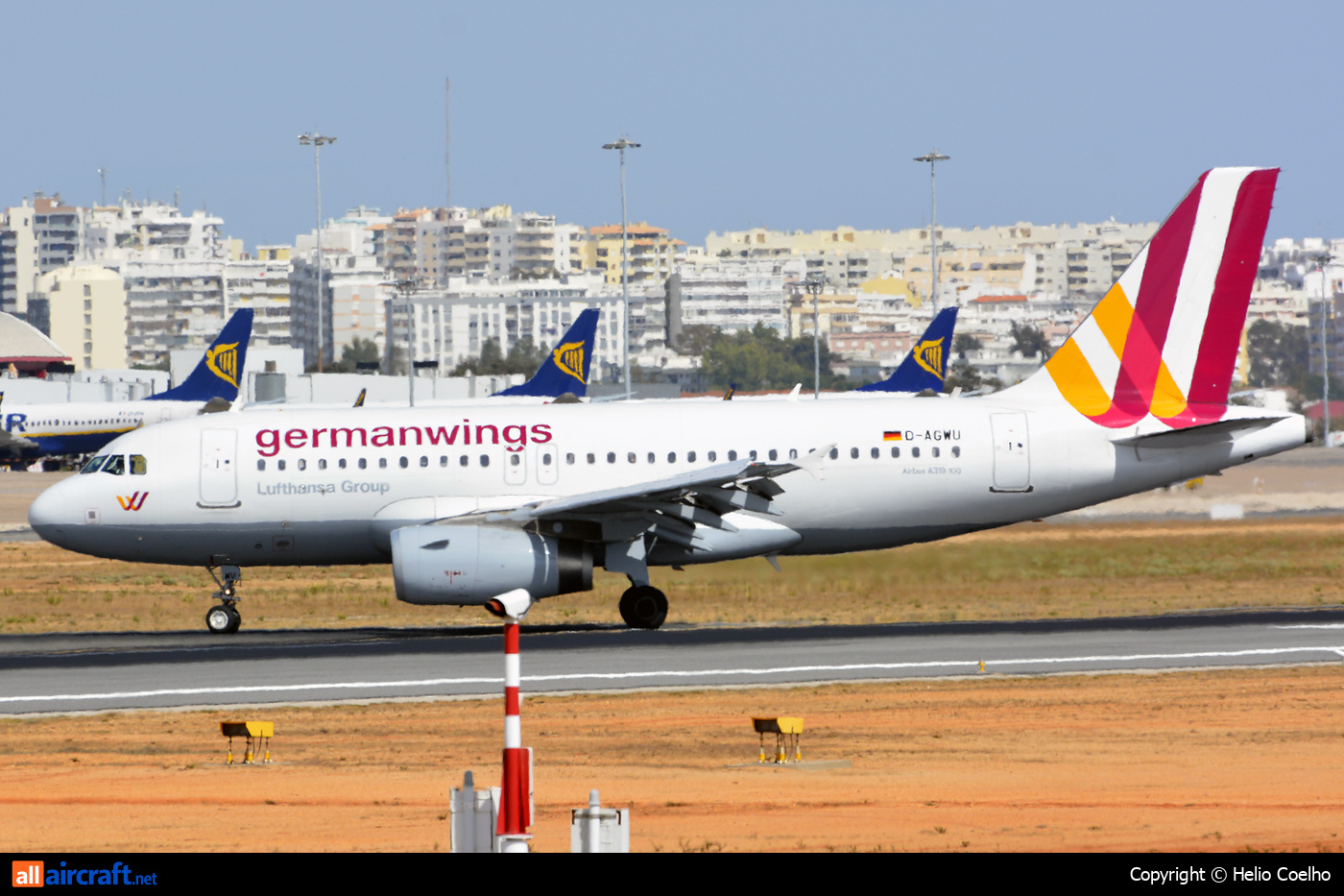 D-AGWU · Airbus A319-132 · (FAO / LPFR)