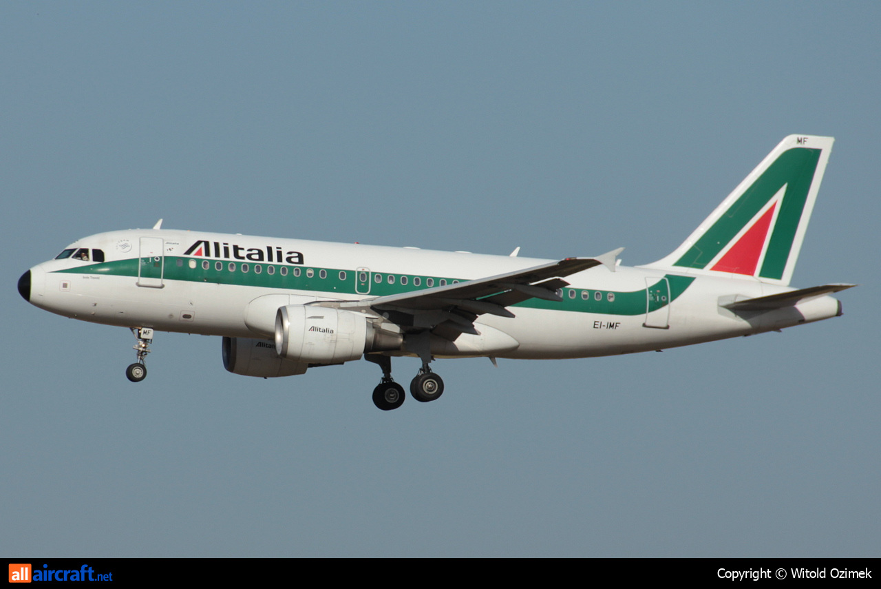 EI-IMF · Airbus A319-112 · (FCO / LIRF)