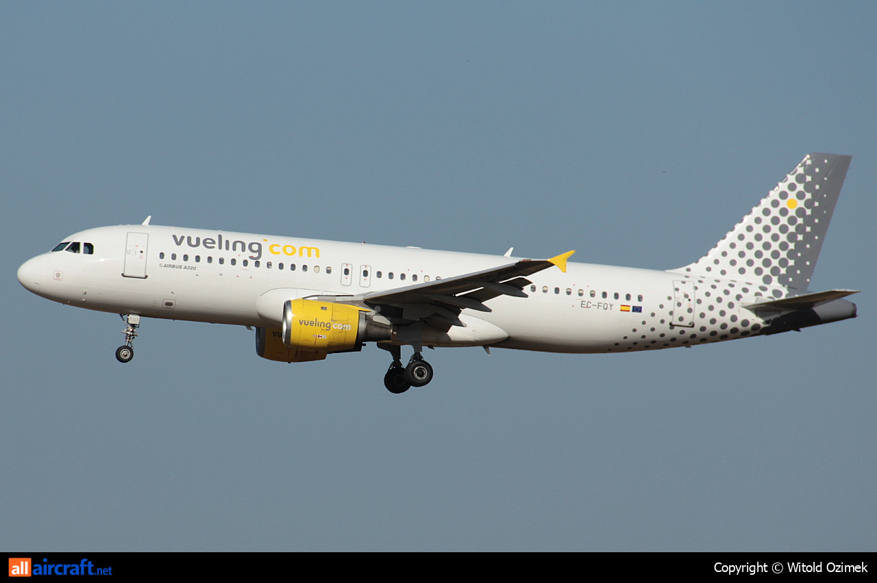 EC-FQY · Airbus A320-211 · (FCO / LIRF)