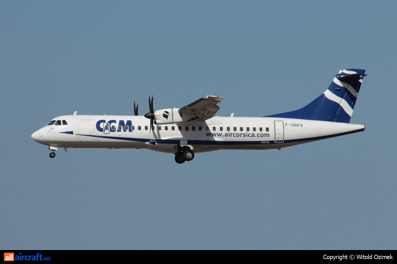 F-GRPX · ATR-72-500 · (FCO / LIRF)