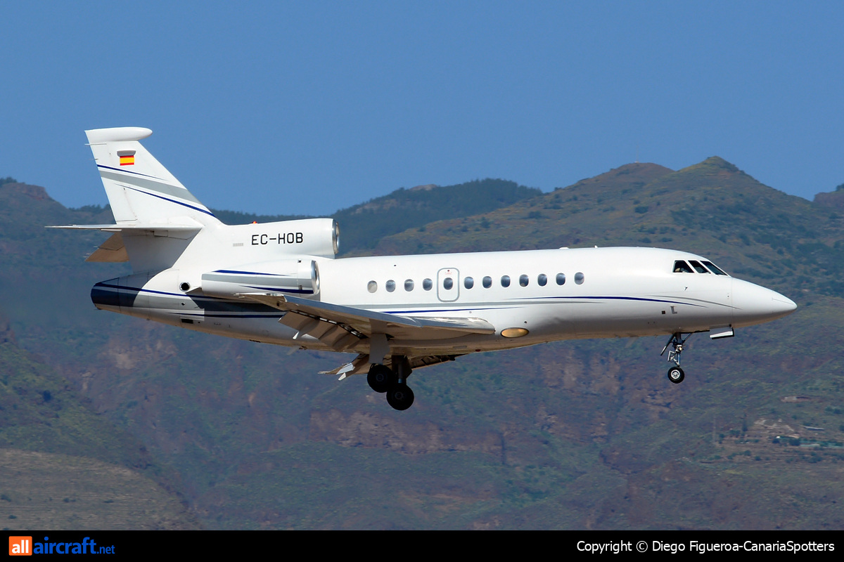 EC-HOB · Dassault Falcon 900EX · (LPA / GCLP)
