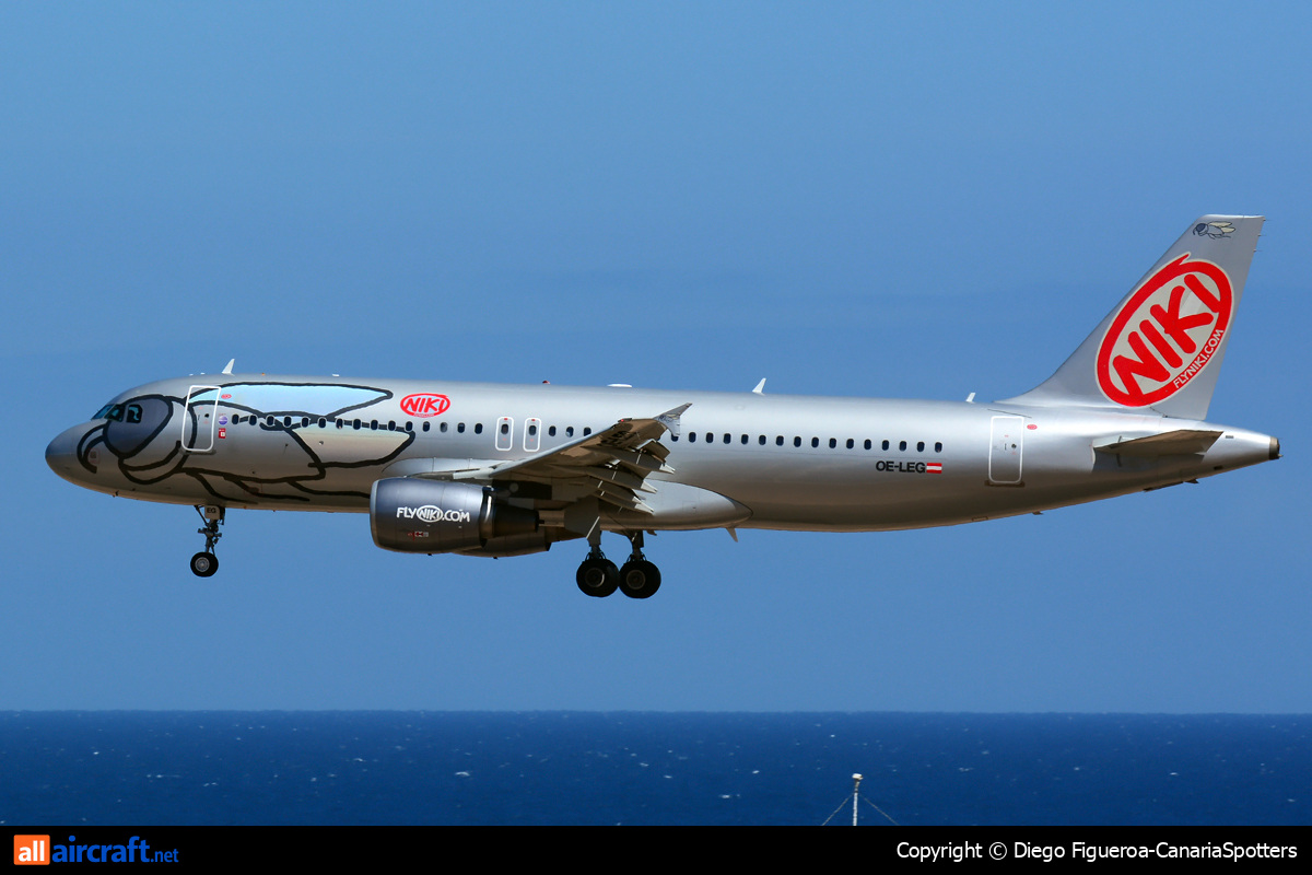 OE-LEG · Airbus A320-214 · (LPA / GCLP)
