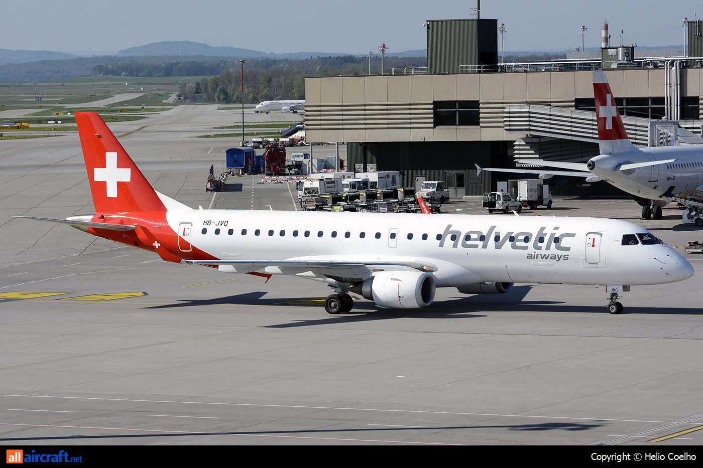 HB-JVO · Embraer 190-100LR · (ZRH / LSZH)