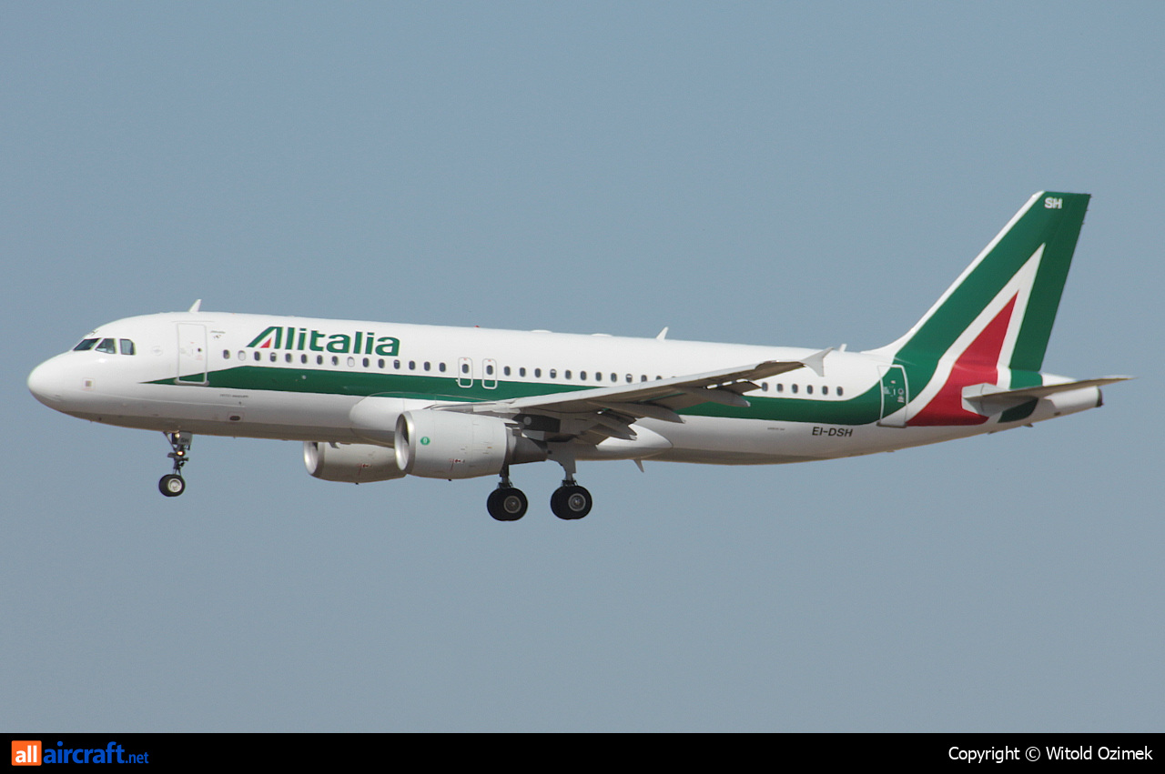 EI-DSH · Airbus A320-216 · (FCO / LIRF)