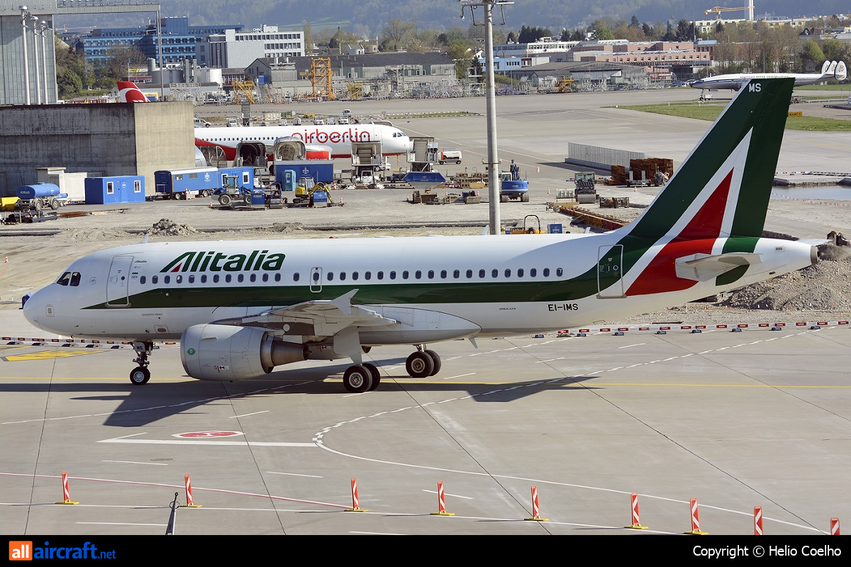 EI-IMS · Airbus A319-111 · (ZRH / LSZH)