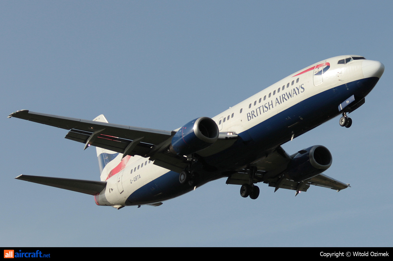 G-GBTA · Boeing 737-436 · (FCO / LIRF)