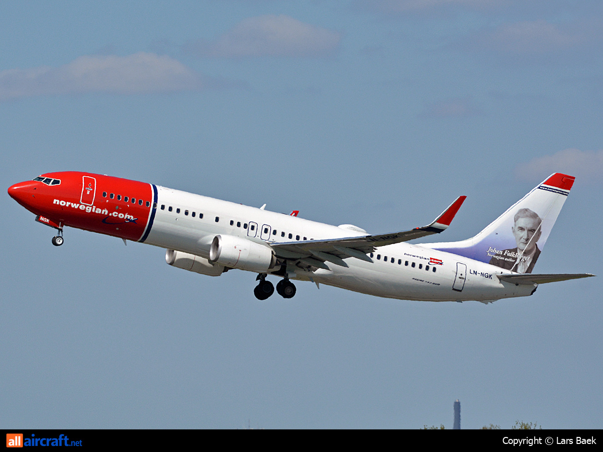 LN-NGK · Boeing 737-8JP(WL) · (CPH / EKCH)
