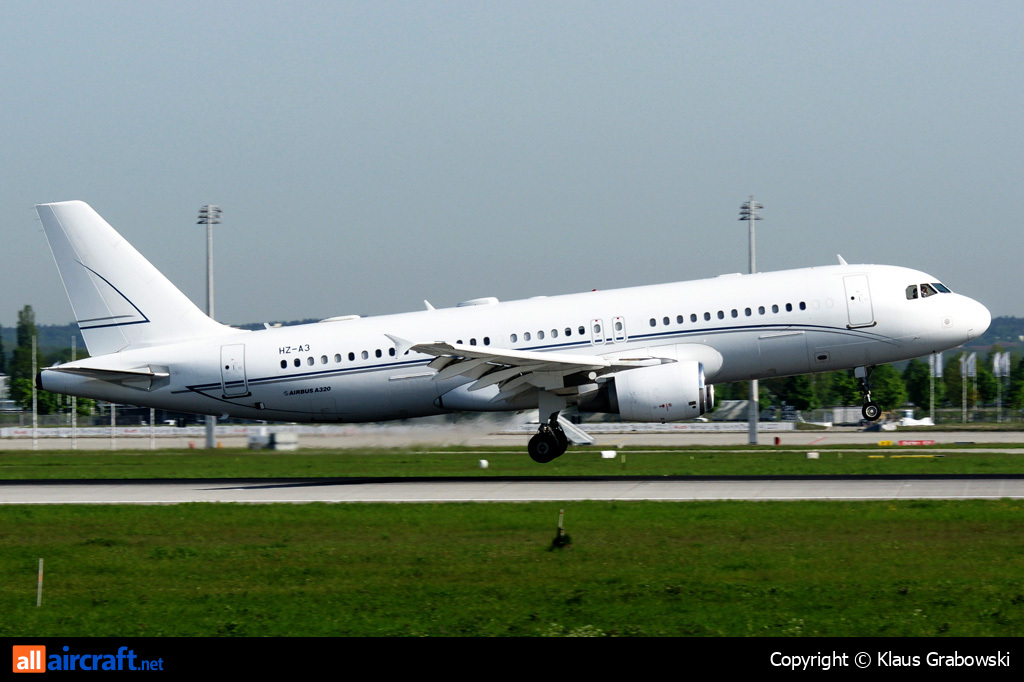 HZ-A3 · Airbus A320-214 · (MUC / EDDM)