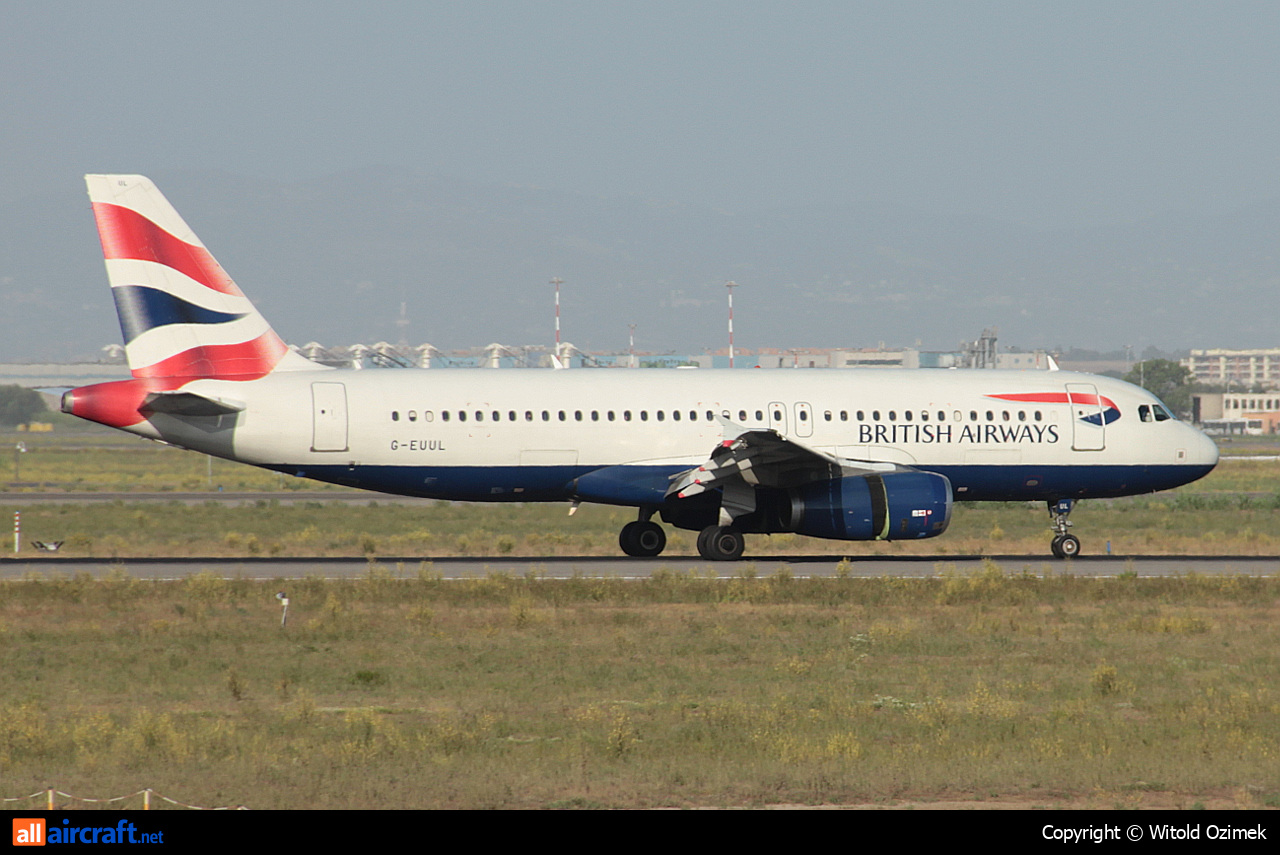 G-EUUL · Airbus A320-232 · (FCO / LIRF)