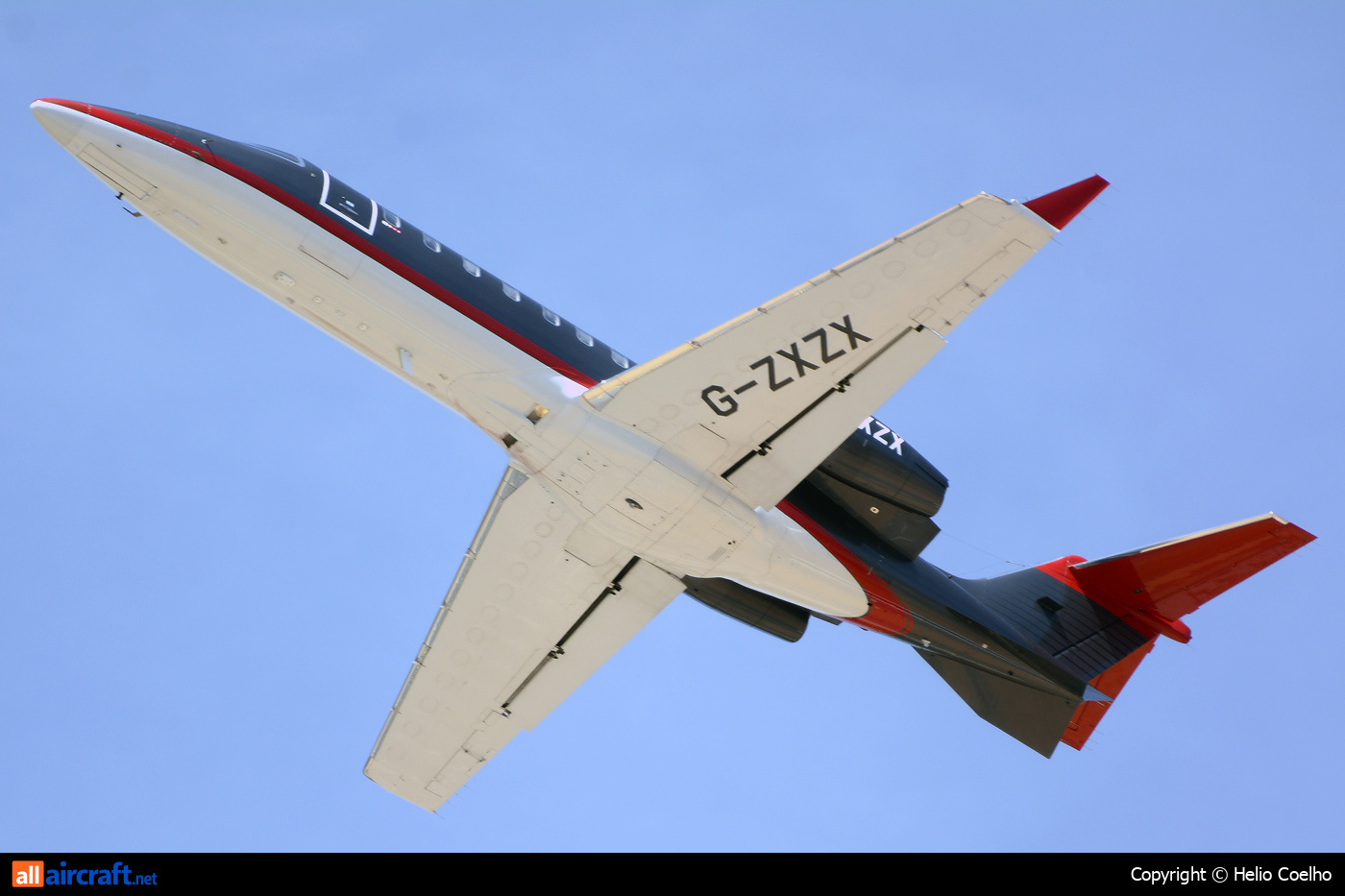 G-ZXZX · Bombardier Learjet 45 · (FAO / LPFR)