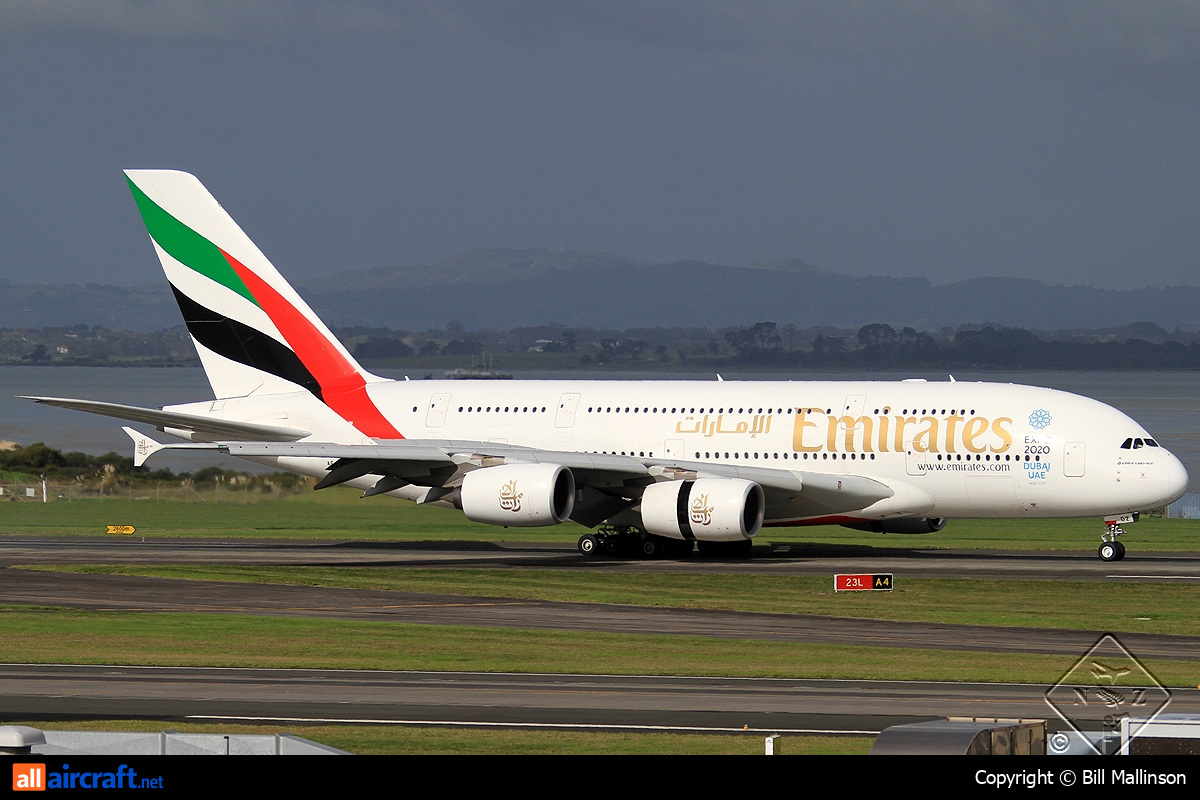 A6-EDZ · Airbus A380-861 · (AKL / NZAA)