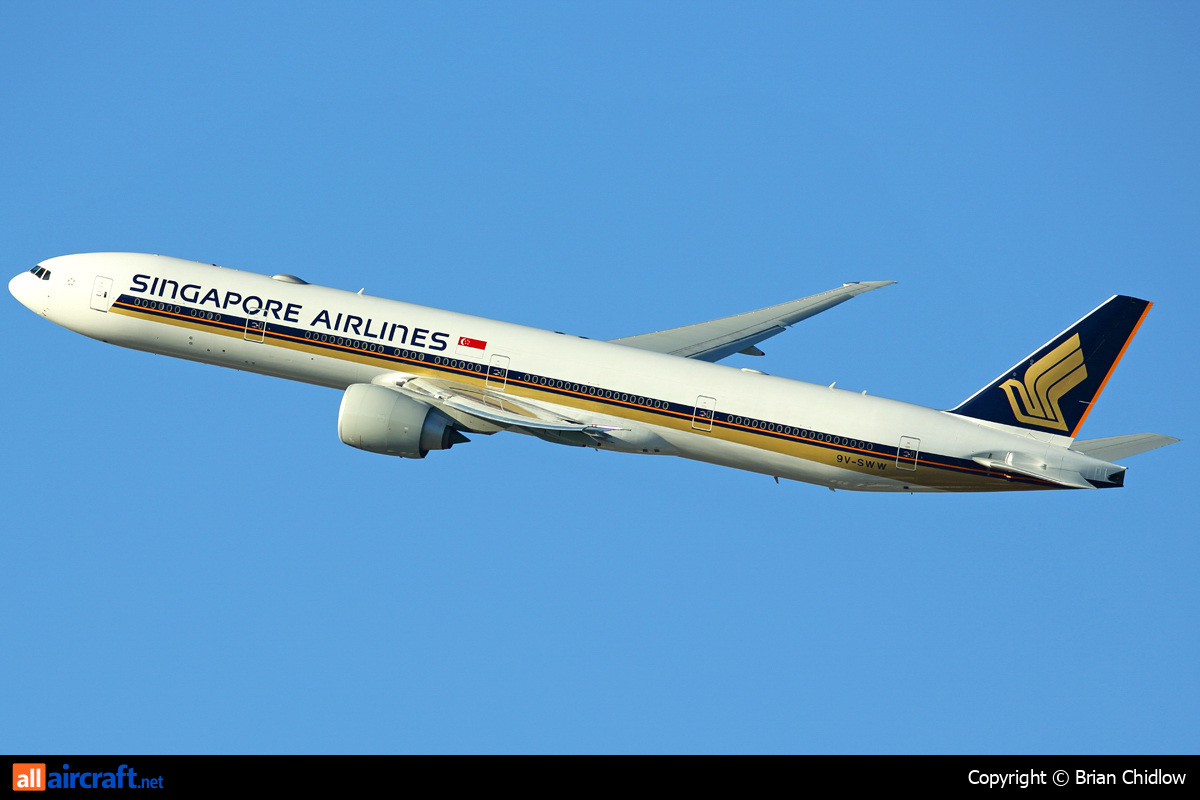 9V-SWW · Boeing 777-312/ER · (SYD / YSSY)
