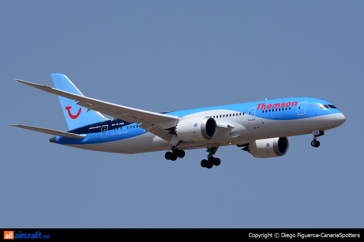 G-TUII · Boeing 787-8 Dreamliner · (LPA / GCLP)