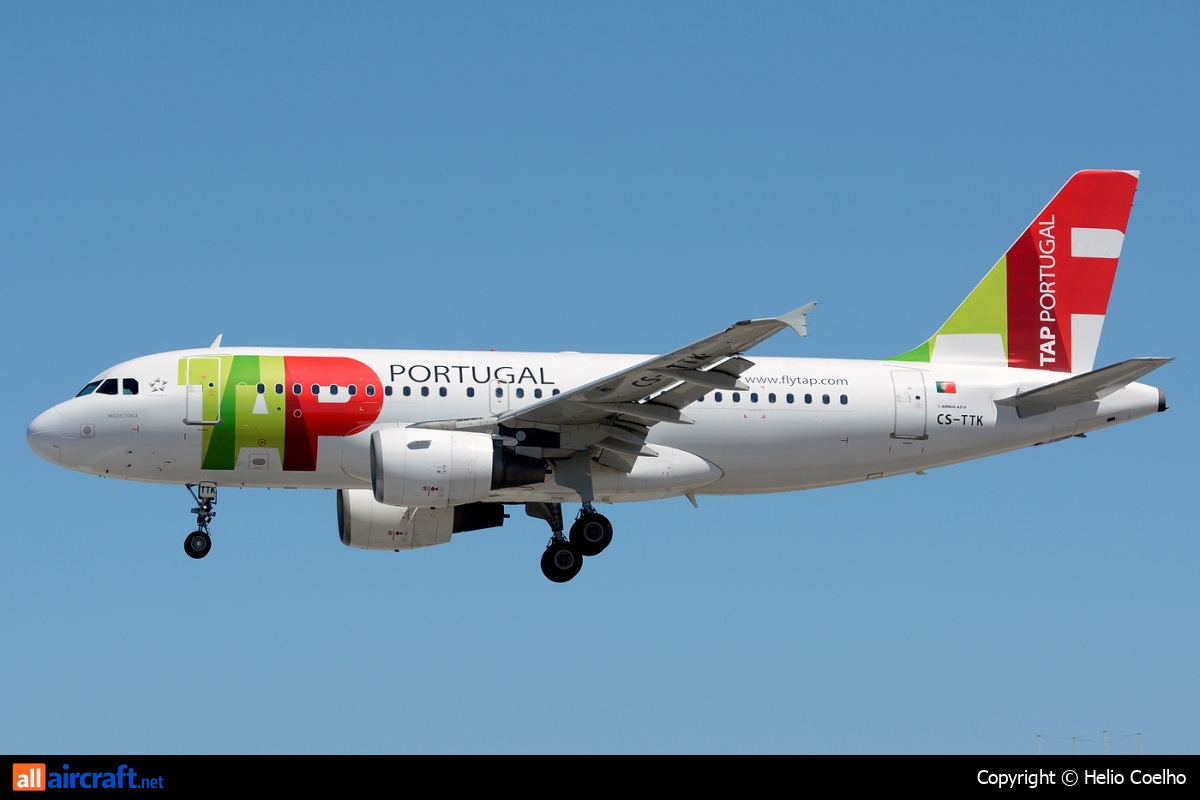 CS-TTK · Airbus A319-111 · (LIS / LPPT)