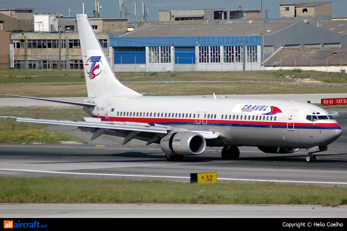 OK-TVD · Boeing 737-86N · (LIS / LPPT)