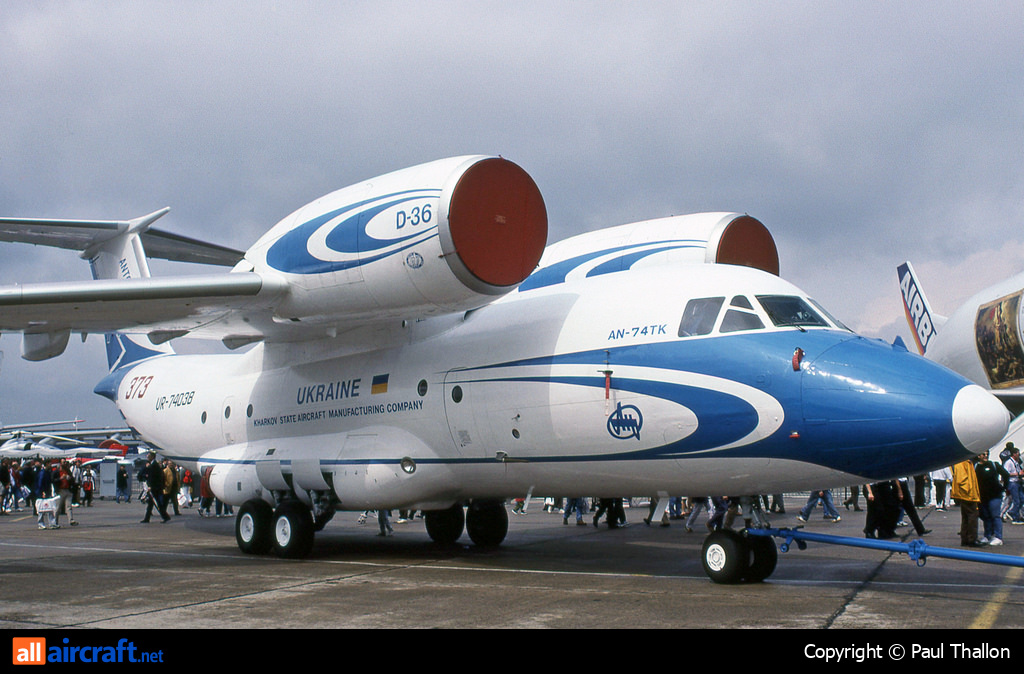 UR-74038 · Antonov An-74TK-200 · (LBG / LFPB)