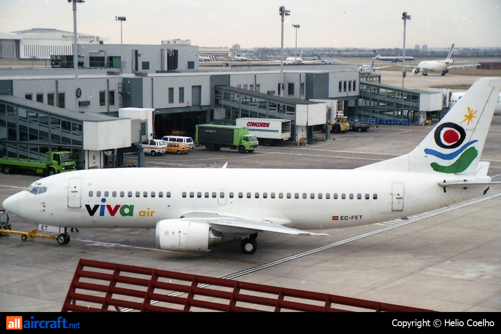 EC-FET · Boeing 737-3Q8 · (LHR / EGLL)