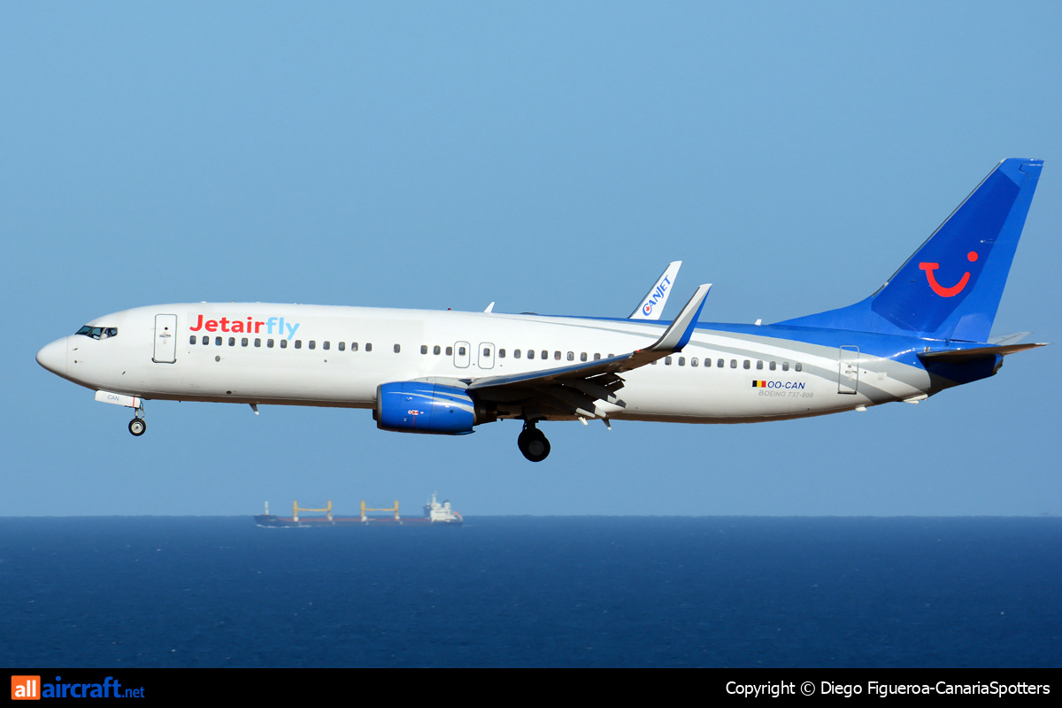 OO-CAN · Boeing 737-8AS(WL) · (LPA / GCLP)
