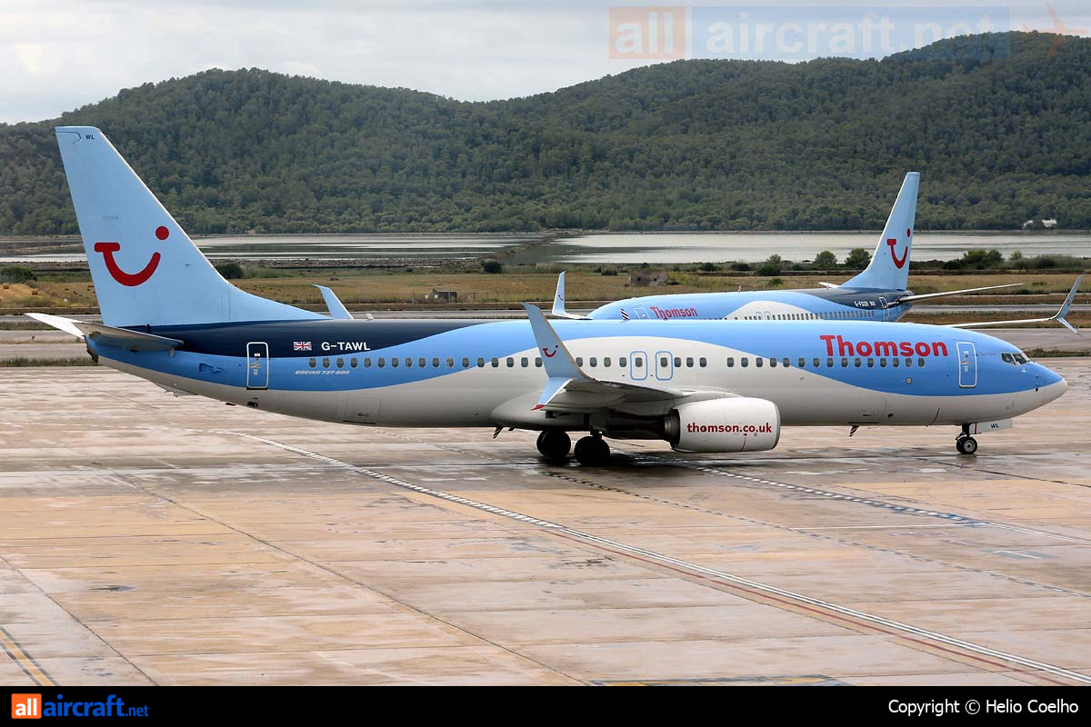 G-TAWL · Boeing 737-8K5(WL) · (IBZ / LEIB)