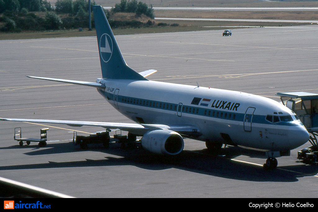 LX-LGP · Boeing 737-5C9 · (LUX / ELLX)