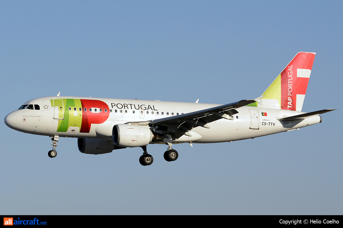 CS-TTV · Airbus A319-112 · (LIS / LPPT)