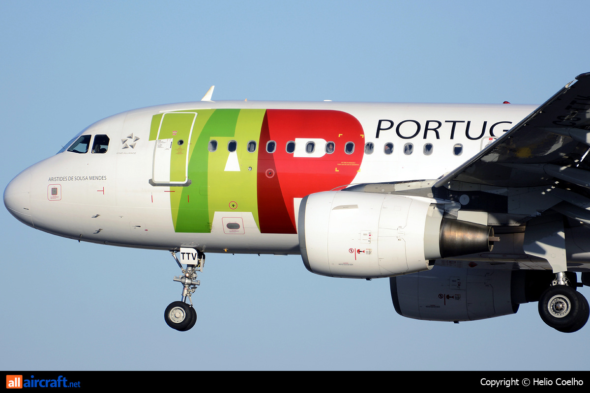 CS-TTV · Airbus A319-112 · (LIS / LPPT)
