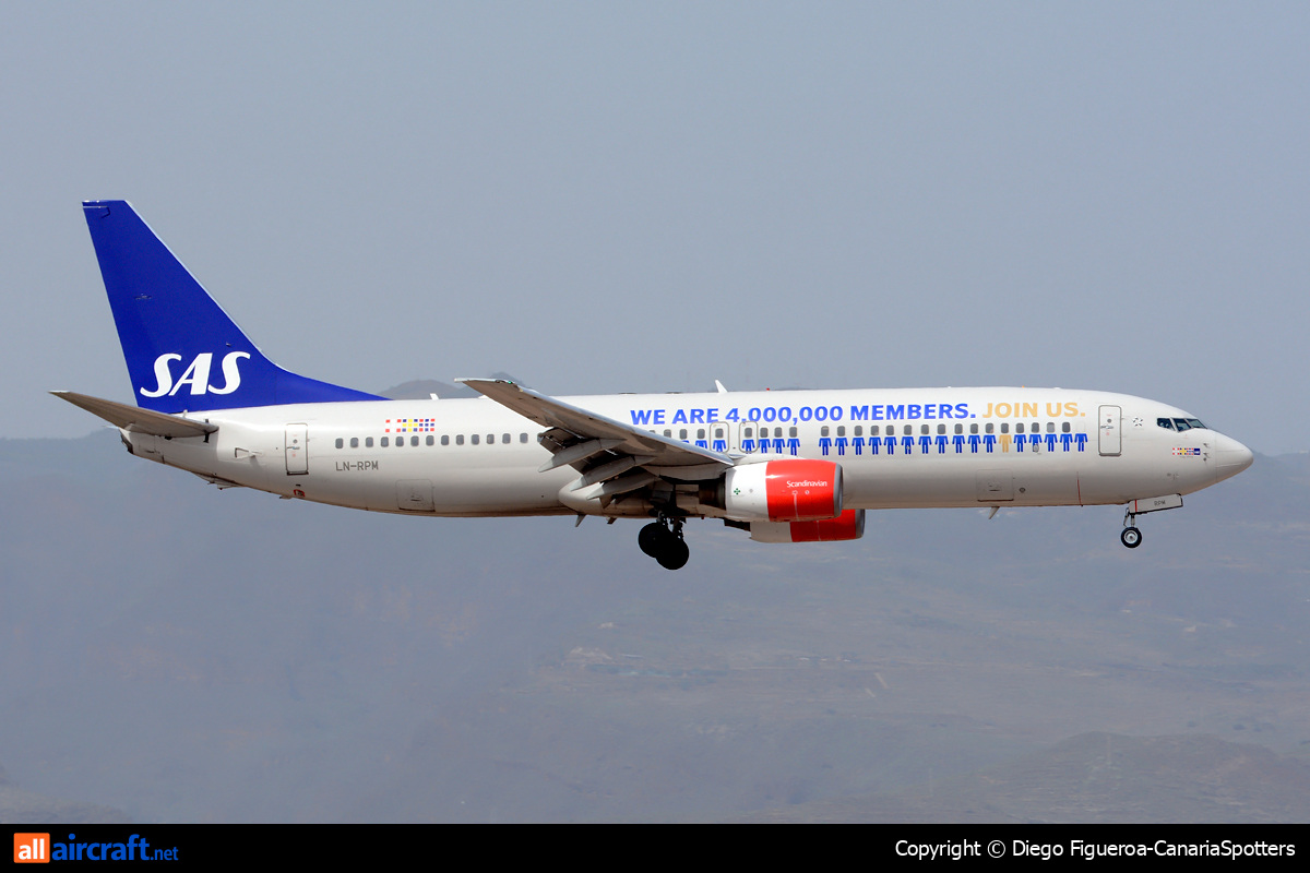 LN-RPM · Boeing 737-883 · (LPA / GCLP)