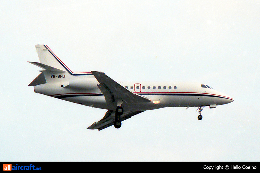 VR-BNJ · Dassault Falcon 900B · (LHR / EGLL)