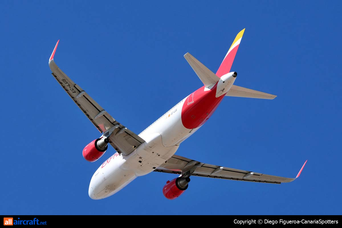 EC-LUS · Airbus A320-216(WL) · (LPA / GCLP)