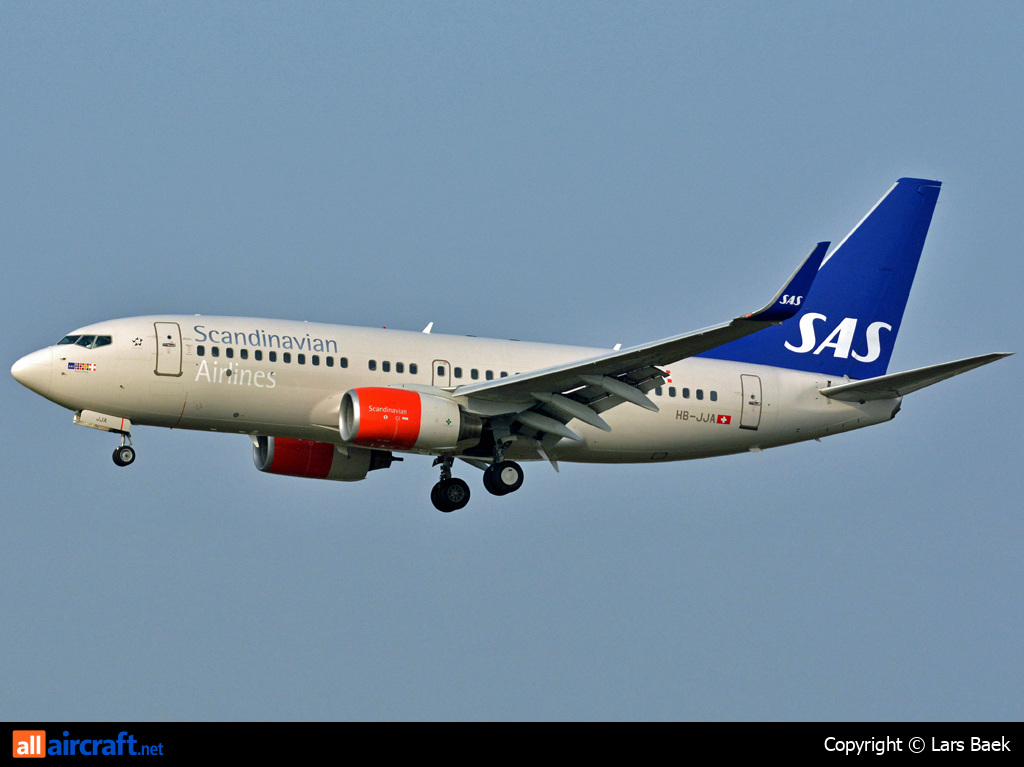HB-JJA · Boeing 737-7AK BBJ · (CPH / EKCH)