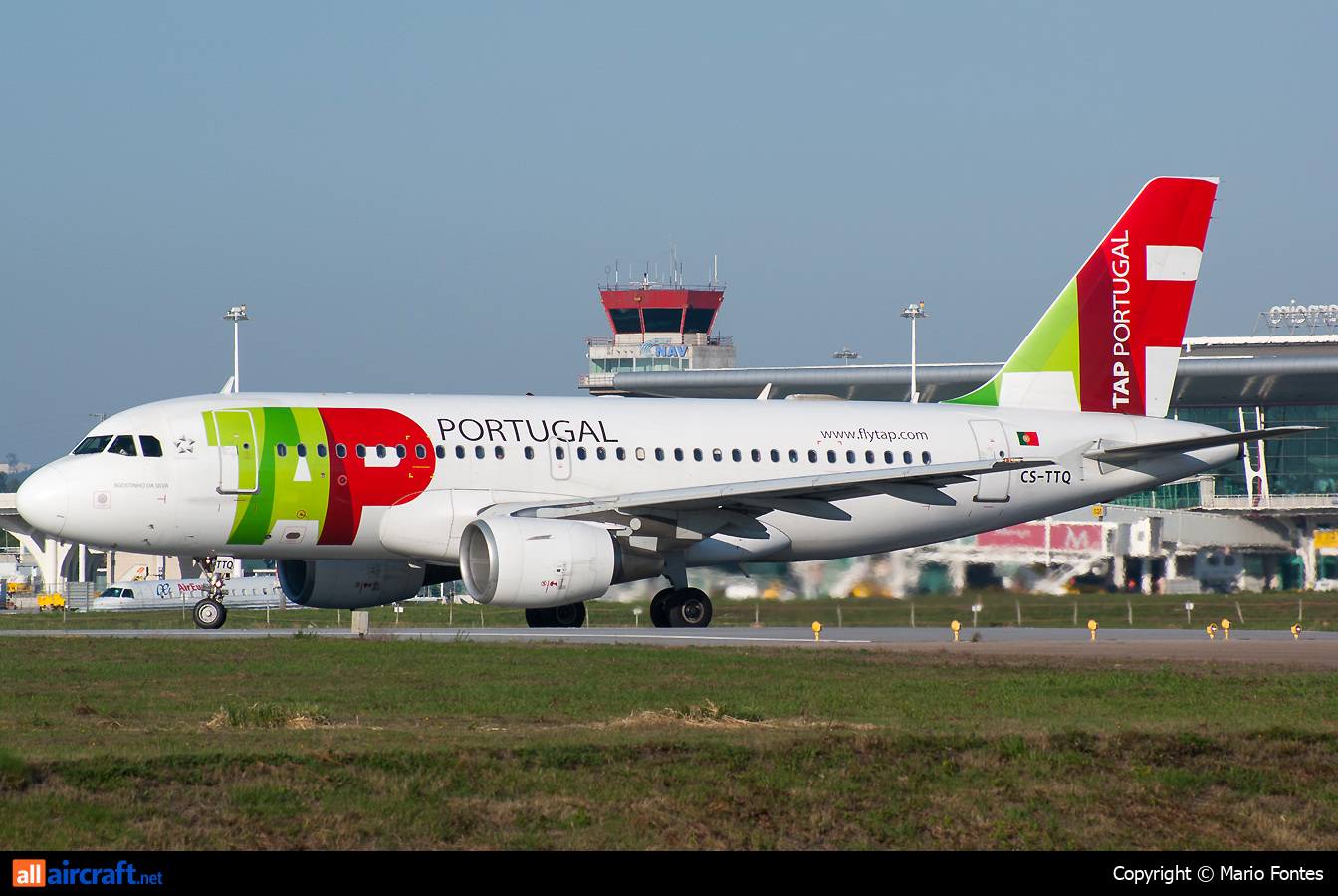 CS-TTQ · Airbus A319-112 · (OPO / LPPR)