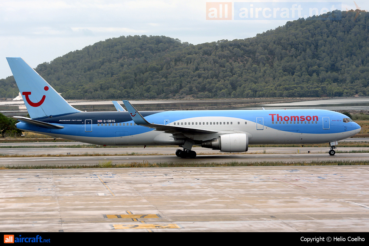 G-OBYG · Boeing 767-304(ER)(WL) · (IBZ / LEIB)