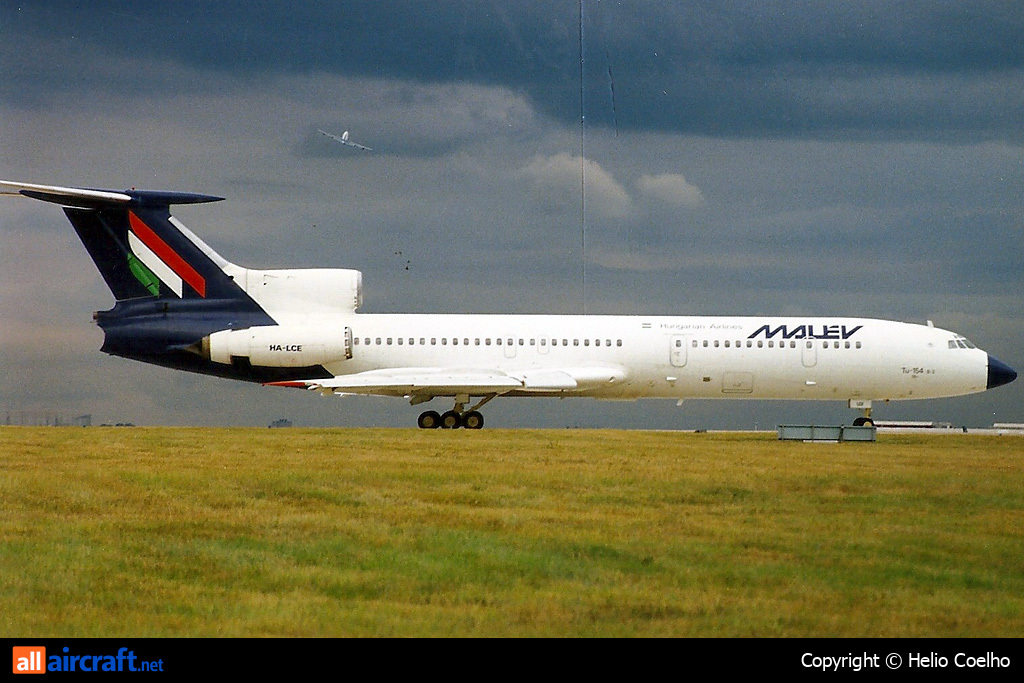 HA-LCE · Tupolev Tu-154B-2 · (LHR / EGLL)