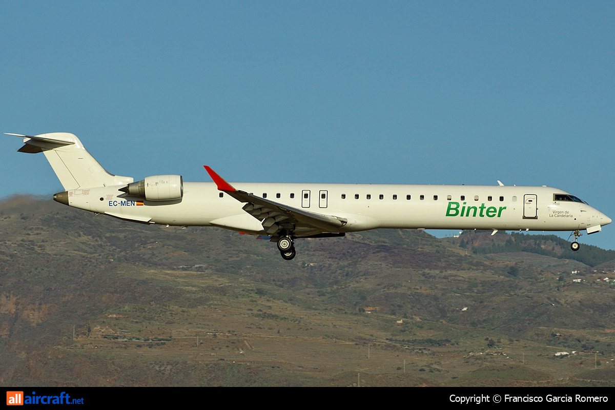 EC-MEN · Bombardier CRJ-900ER · (LPA / GCLP)
