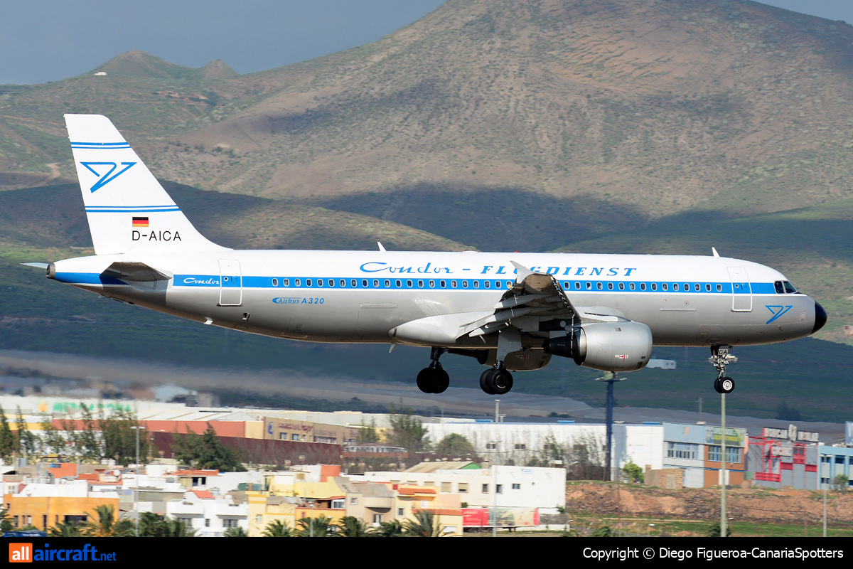 D-AICA · Airbus A320-212 · (LPA / GCLP)