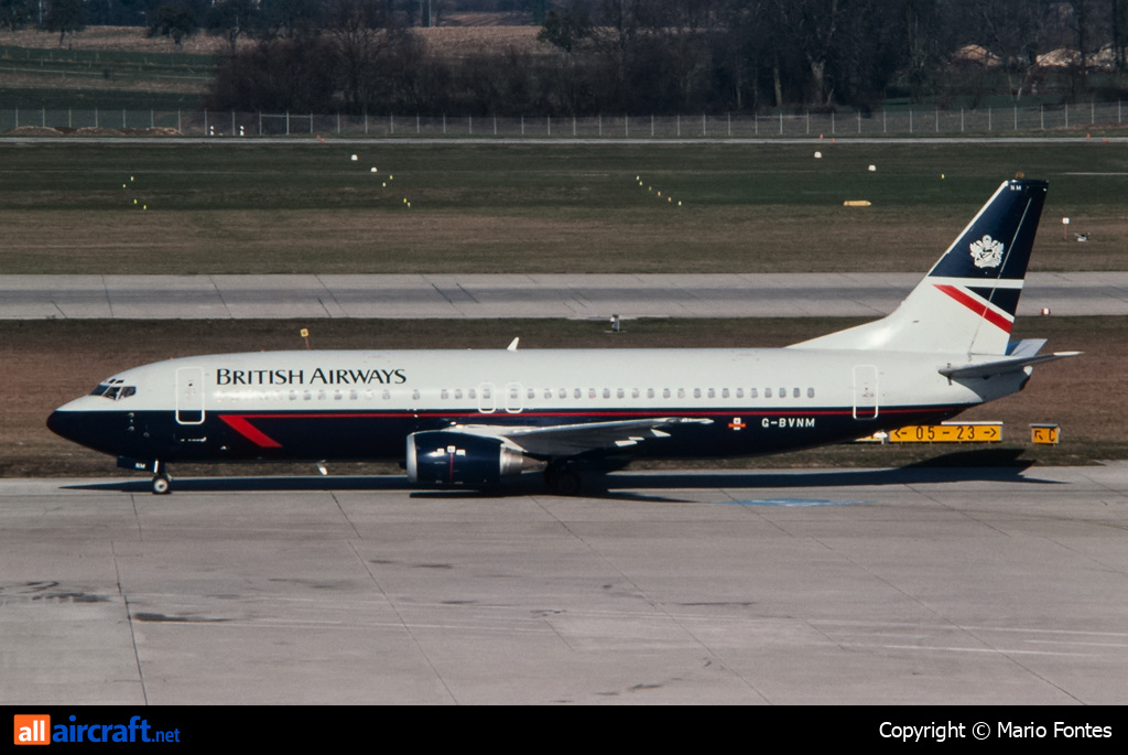 G-BVNM · Boeing 737-4S3 · (GVA / LSGG)