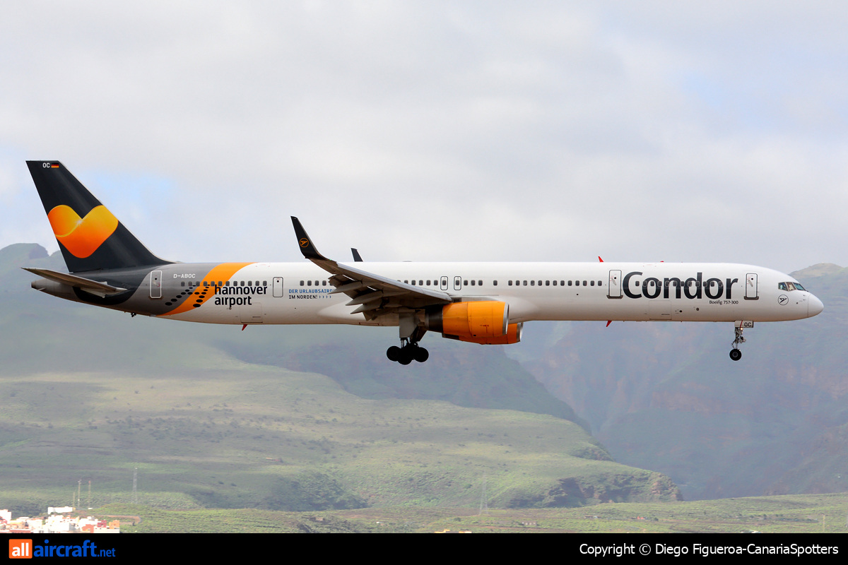D-ABOC · Boeing 757-330 · (LPA / GCLP)