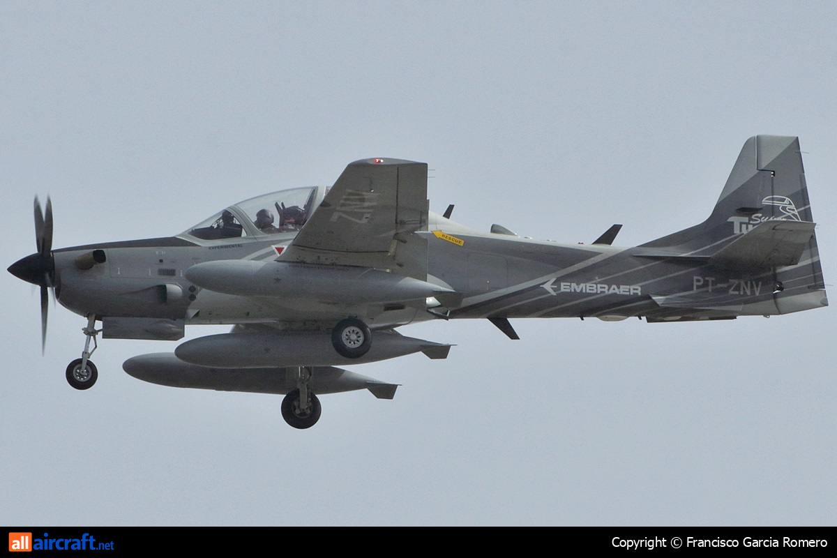 PT-ZNV · Embraer A-29B Super Tucano · (LPA / GCLP)