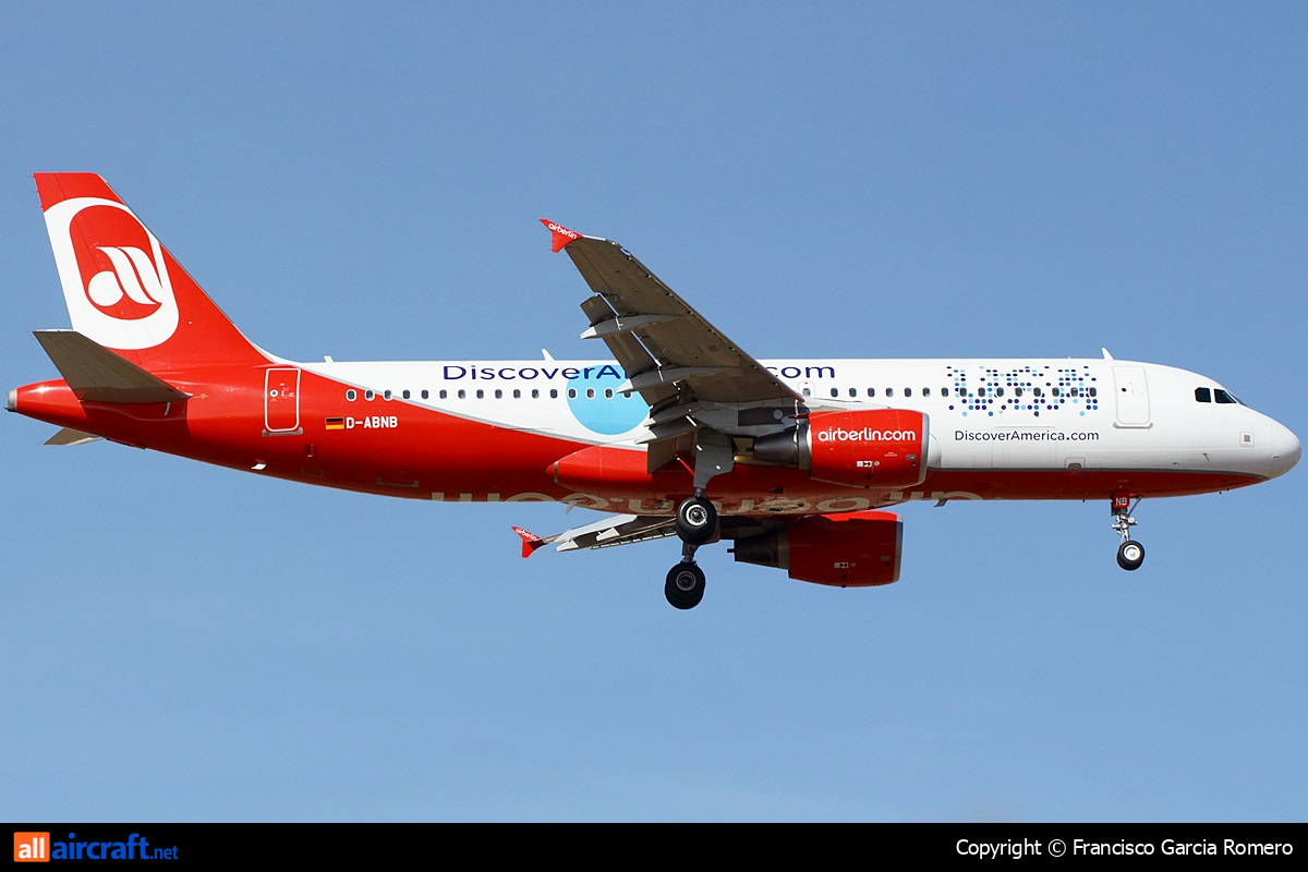 D-ABNB · Airbus A320-214 · (LPA / GCLP)