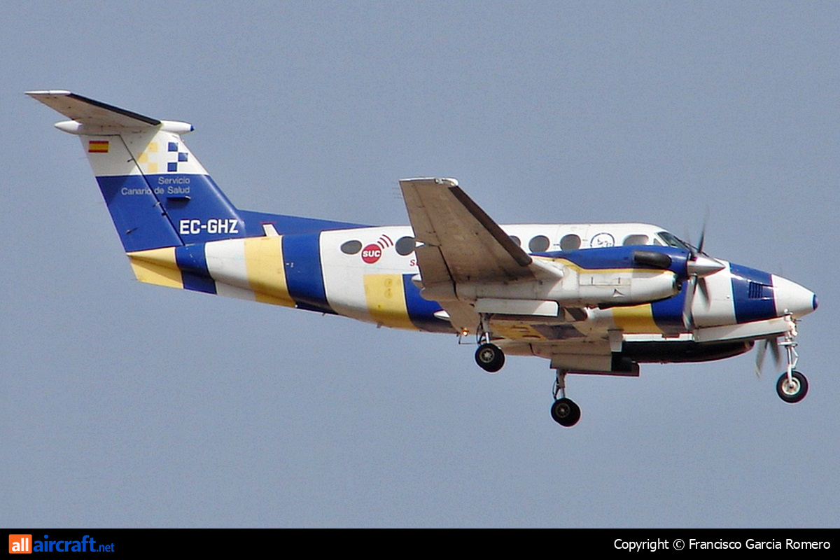 EC-GHZ · Beechcraft B200 King Air · (LPA / GCLP)